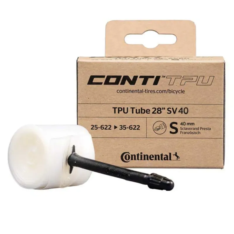Begrenztes Angebot Continental TPU Tube S40 Fahrradschlauch - 700C