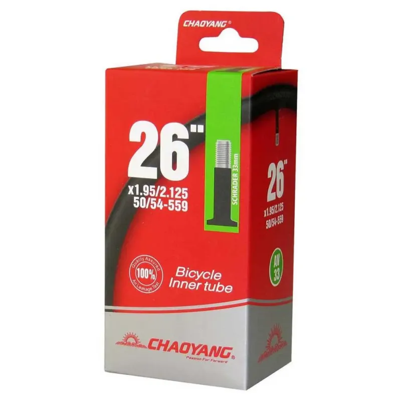 Chaoyang Schrader 33 mm Fahrradschlauch - 26´´ Geprüft