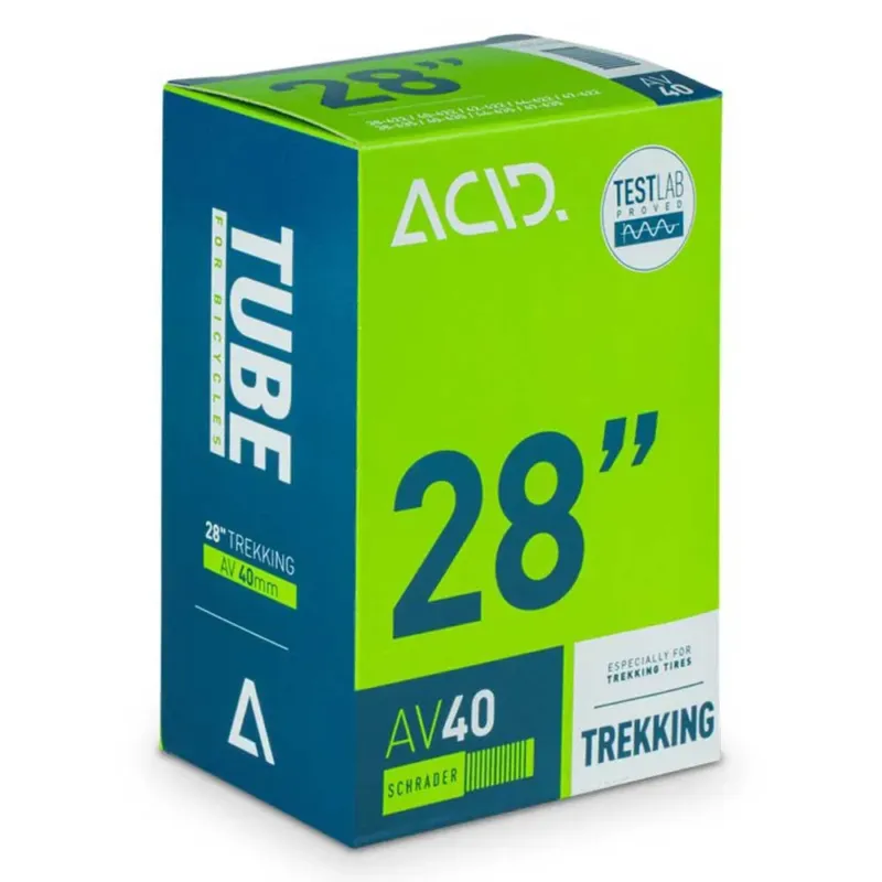 Super-Preis Acid Schrader 40 mm Fahrradschlauch - 700C