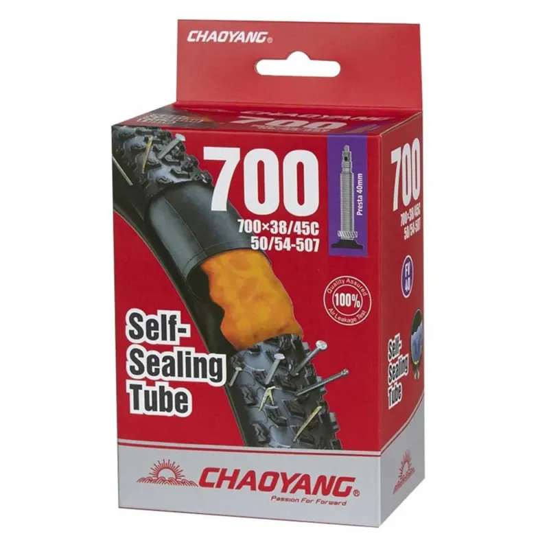 Sichere Zahlung Chaoyang Sealant Presta 60 mm Fahrradschlauch - 700C
