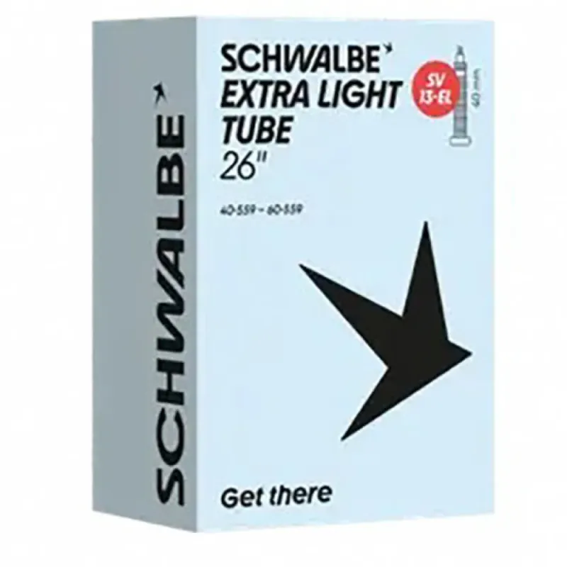 Schwalbe SV13-EL Presta 40 mm Extra Light 2026 Fahrradschlauch - 26´´ Abverkauf