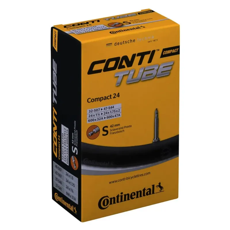 Continental Compact Tube 42 mm Fahrradschlauch - 24´´ Saisonangebot