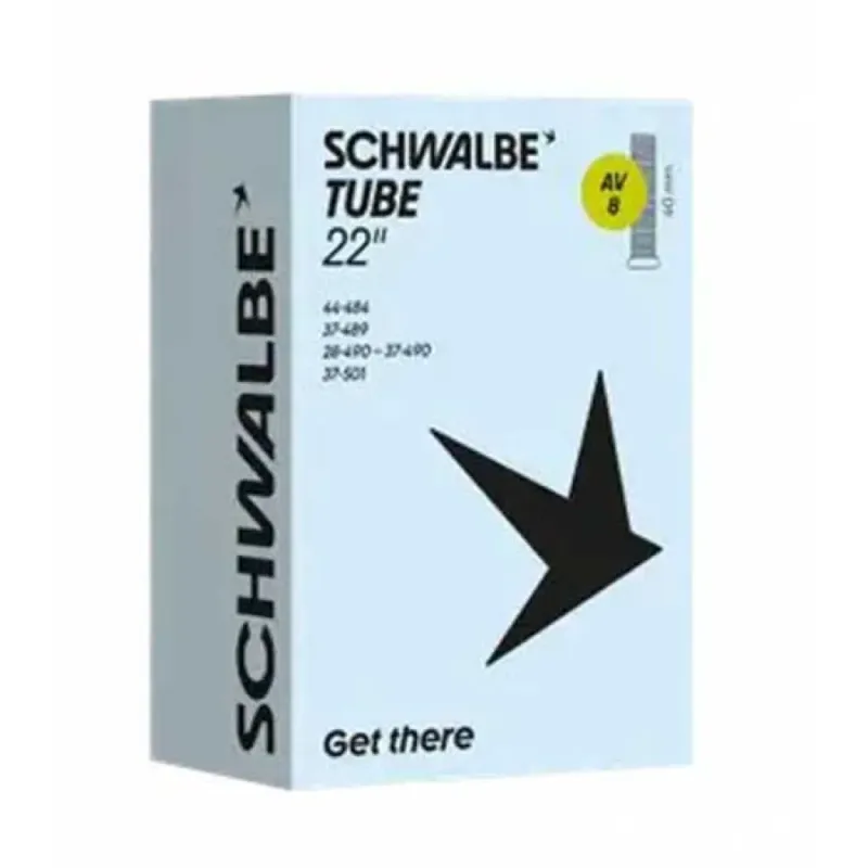 Schwalbe AV8 Schrader 40 mm 2026 Fahrradschlauch - 22´´ Letzte Chance