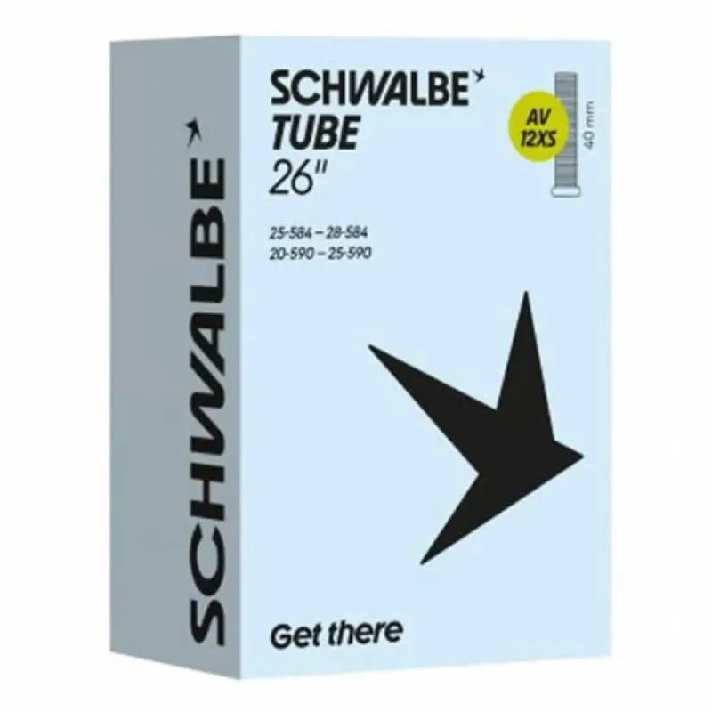 Schwalbe AV12XS Schrader 40 mm Fahrradschlauch - 26-27.5´´ Preisreduziert