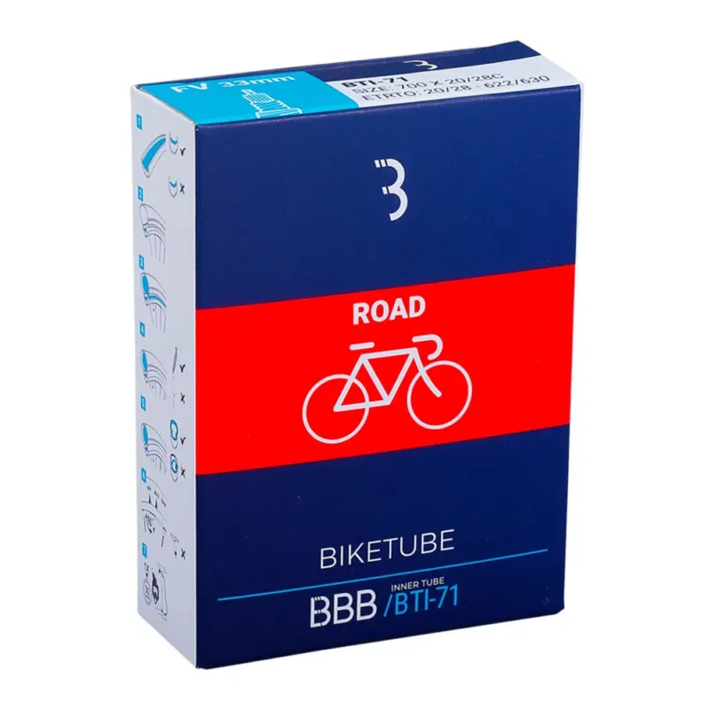 BBB Road Tube FV BTI-71 60 mm Fahrradschlauch - 700C Beliebt