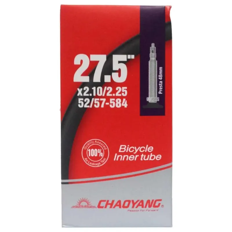 Bestpreis Chaoyang Standart Tube FV48 Fahrradschlauch - 27.5´´
