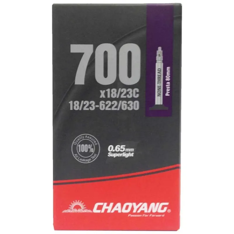 Chaoyang Super Lite Tube FV80 Fahrradschlauch - 700C Markenware