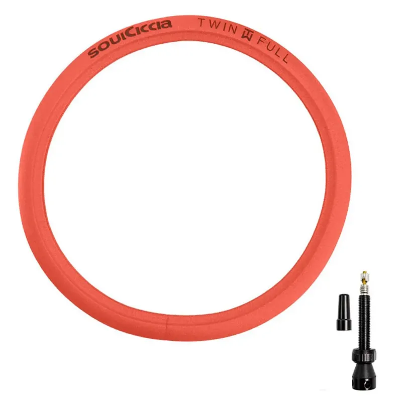 Soulciccia 27.5´´x45 mm Twin Full + Valve Tubeless pannensicherer Schaum - 27.5´´ Expressversand