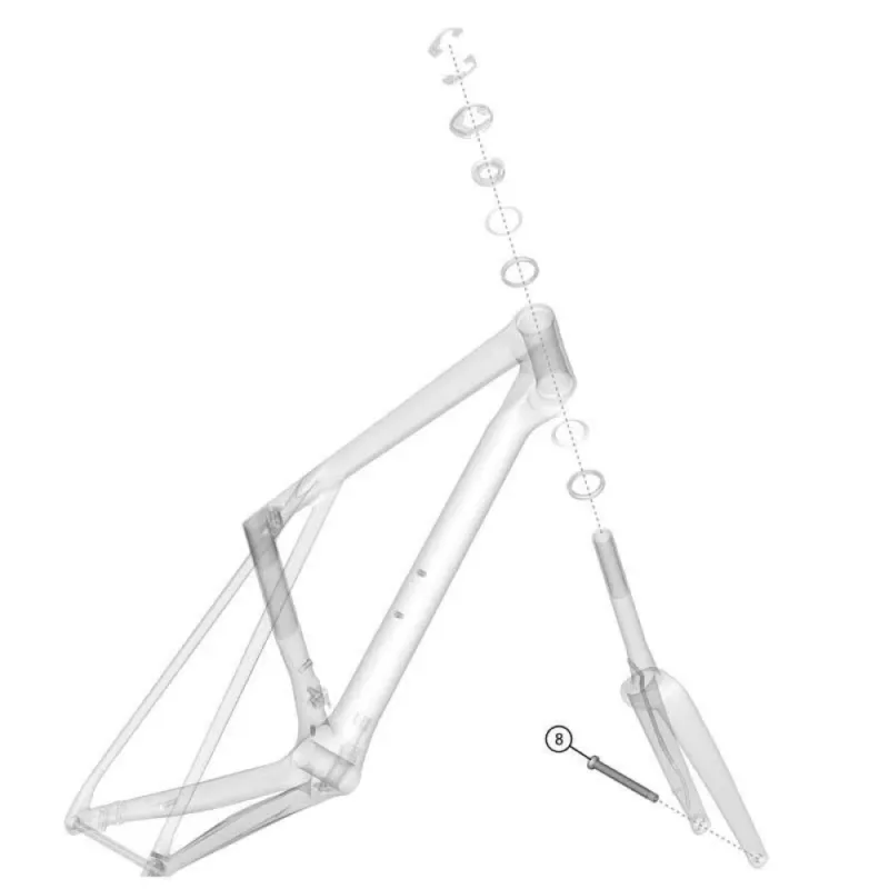 Lapierre E-Bike Xelius DRS Steckachse vorne - One Size Ausverkauf