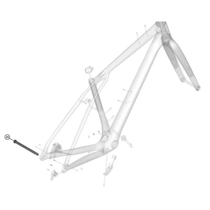 Lapierre E-Bike Crosshill Hintere Steckachse - One Size Sale