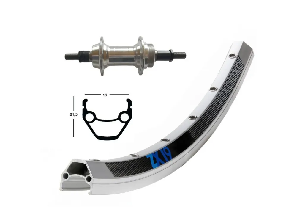 Bike-Parts - H-Rad 26x1.75 26Zoll Exal ZX19 si.,Alunabe,135 Starr,n.d. Bestpreis