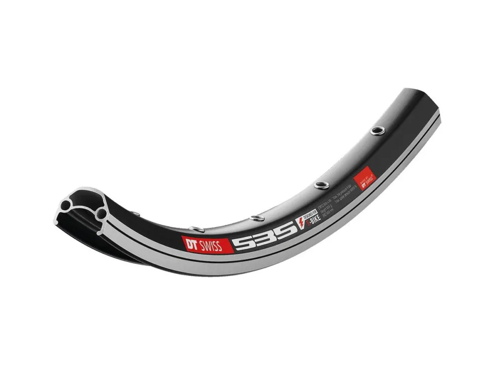 Ausverkauf DT Swiss - Felge DT Swiss E 535 26Zoll, schwarz, 36 Loch, 559-19, VL 6,5mm