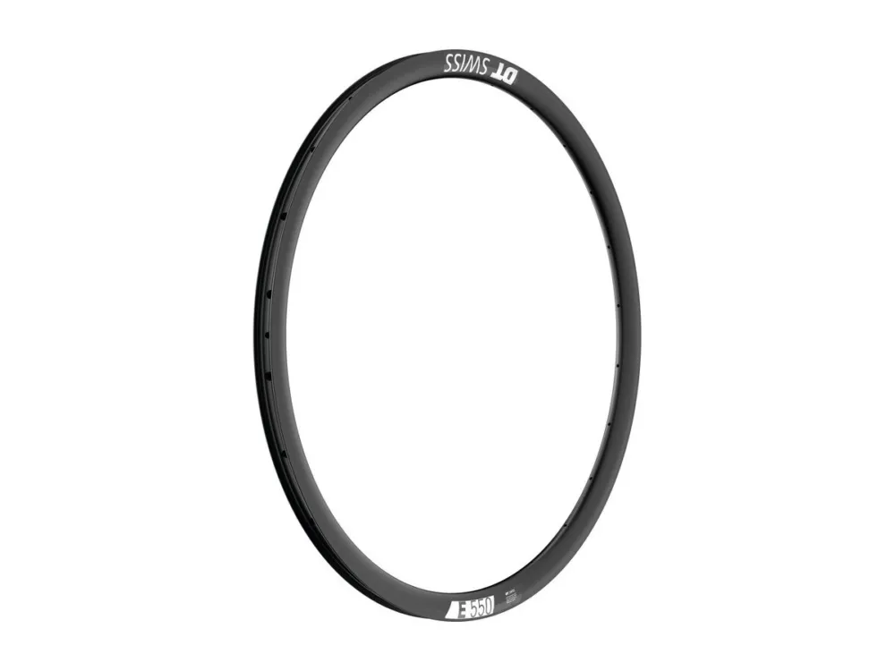 Ausverkauf DT Swiss - Felge DT Swiss E 550 DB 28Zoll, schwarz, 28 Loch, 622-22, VL 6,5mm