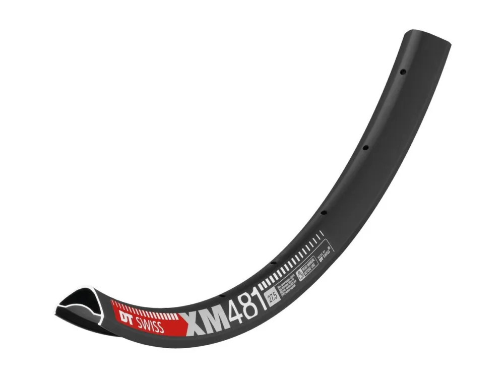 DT Swiss - Felge DT Swiss XM 481 27.5Zoll, schwarz, 28 Loch,584-30, VL 6,5mm Gratis Versand