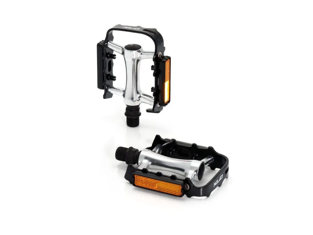 Garantierte Lieferung XLC MTB-Pedal Ultralight PD-M04 Alukäfig/-körper, schwarz/silber