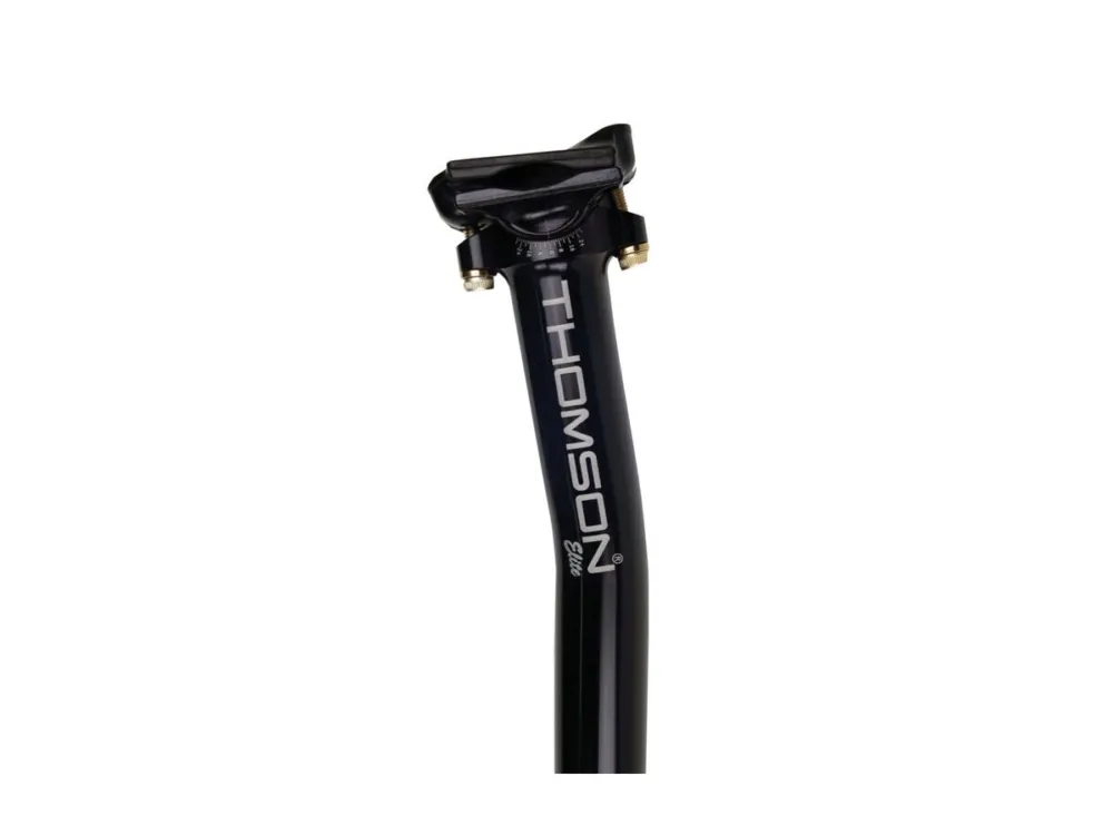 Thomson - Patentsattelstütze Thomson Elite Ø 31,6mm,410mm,schwarz,16mm Versatz,247g Markenprodukt