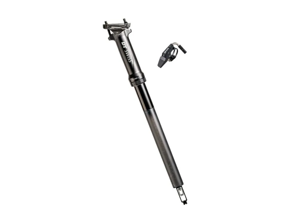 Sonderangebot DT Swiss - Teleskopsattelstütze DT Swiss D232 One Ø27,2mm, 400mm, schwarz, Carbon/Alu