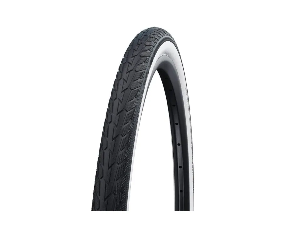 Schwalbe - Reifen Schwalbe Road Cruiser HS484 Green 28x1.60Zoll 42-622 weißwand-TwSk Refl KG GC Preiswert