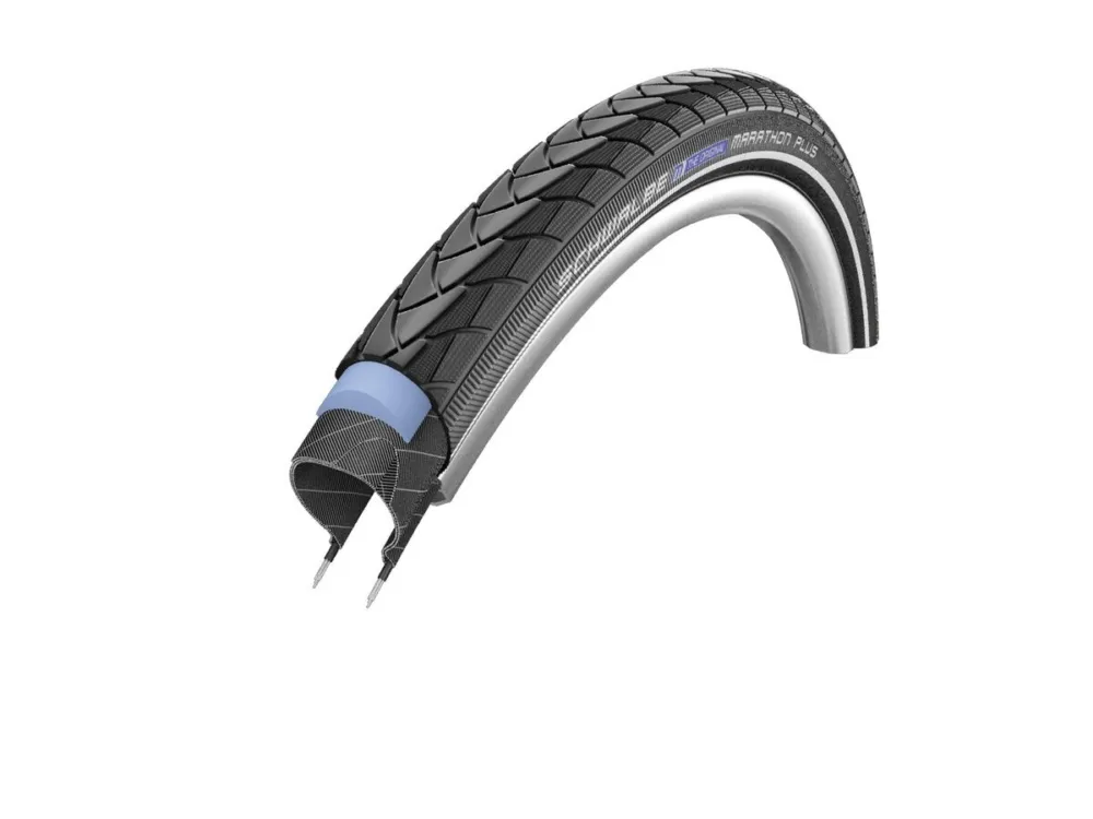 Letzte Chance Schwalbe Fahrradreifen Marathon Plus HS440 26x1 5/8 Zoll Etrto 42-590 sw-TwinSkin Ref.SG EC
